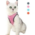 thumbnail image 5 of Cat Harness - Ultralight Cat Harness and Leash Set Leak Proof Adjustable Kitten Harness for Puppy Rabbit Ferret （Pink ， S）, 5 of 5