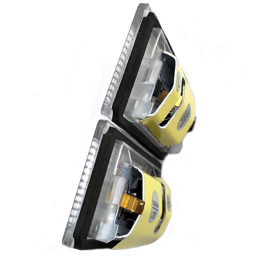 Nikauto 6000K License Plate Light 18 LED Number Plate Lamp for BMW E46 2D 1998-2003