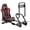 Winered, variant on GTPLAYER Racing Simulator Cockpit with Monitor Stand, Racing Style Reclining Seat with Bluetooth Speakers, Red