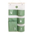 thumbnail image 1 of Bolsa de almacenamiento para colgar, organizador para colgar, 1 pieza de almacenamiento para colgar de tela, (verde), 1 of 4