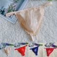 thumbnail image 5 of CENL Men Sexy Lingerie Lace T-back Thong G-string Pouch Underwear Jockstrap Briefs, 5 of 9