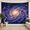 C, variant on XaaKee Large Tapestry, Majestic Starfield Realm Glowing Constellations, High-Quality Polyester Bedroom Tapestry, 60x40Inch