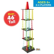 Game Zone Tumbling Tower For 2-4 Players, Ages 6+, Kids & Adults Multiplayer