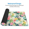 thumbnail image 3 of Naloa Tropical Flowers Gaming Mouse Pad Large Mouse Mat Long Extended Desk Pad Non-Slip Rubber Mice Pads Stitched Edges Thin Pad (16x29.5 Inch), 3 of 8