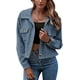 thumbnail image 1 of Gihuo - Chaqueta de pana recortada con botones para mujer Fokelyi HMFJ303-4, 1 of 1