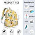 thumbnail image 6 of Lemon Backpack for School,Cute School Bag,Schoolbag with Adjustable Shoulder Straps & Padded Back,13.4"x11"x4.7", 6 of 6