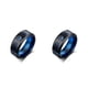 thumbnail image 4 of Anillo de 8MM de circón Azul Qarigey resistente al agua Talla 7 8 9 10 11 12, 4 of 6