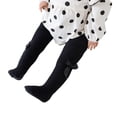 thumbnail image 2 of hirigin Baby Girls Autumn Winter Pantyhoses, Toddlers Sweet Style Solid Color Bow Decoration Leggings Infant Elastic Tights Stockings, 2 of 2