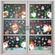 thumbnail image 2 of Adhesivo electrostático para ventana con decoración de copos de nieve navideños (b), 2 of 4