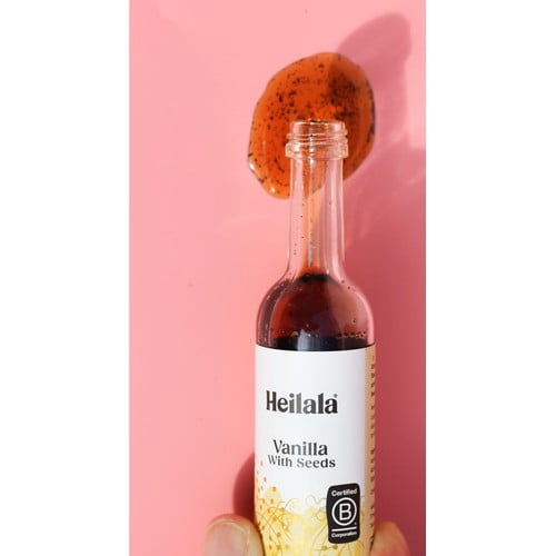 Heilala Vanilla Extract with Seed 50ml, British Import (Pack of 2)