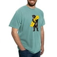 thumbnail image 4 of CafePress - Vintage California Bear Hug Illustration - Mens Comfort Colors Shirt, 4 of 5