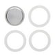 thumbnail image 1 of Silicona De Repuesto De Seguridad De Grado Alimenticio Para 6 Tazas Con 1 Filtro De Aluminio De Repuesto,3 Juntas Guardurnaity HA027714-01, 1 of 7