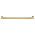 thumbnail image 2 of Solid Red Oak Handrail Kit with Wall Returns and Wall Mount Brackets (Matching Screws Included). 6010 Profile Unfinished. Indoor Use Only. (4 Ft, Antique Brass), 2 of 7