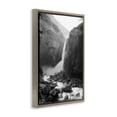 thumbnail image 2 of Stupell Industries Farmhouse Rocky Yosemite Falls Brown Floating Frame Canvas Art, 17 x 25, by Kim Curinga, 2 of 8