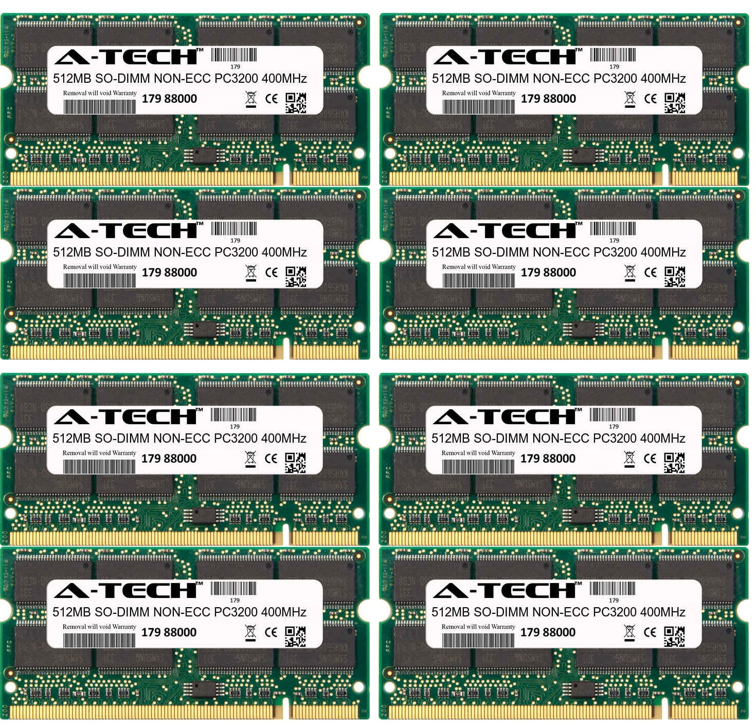 512 Mo DDR400 PC3200 SO-DIMM Transcend, Mémoire Laptop, Occasion