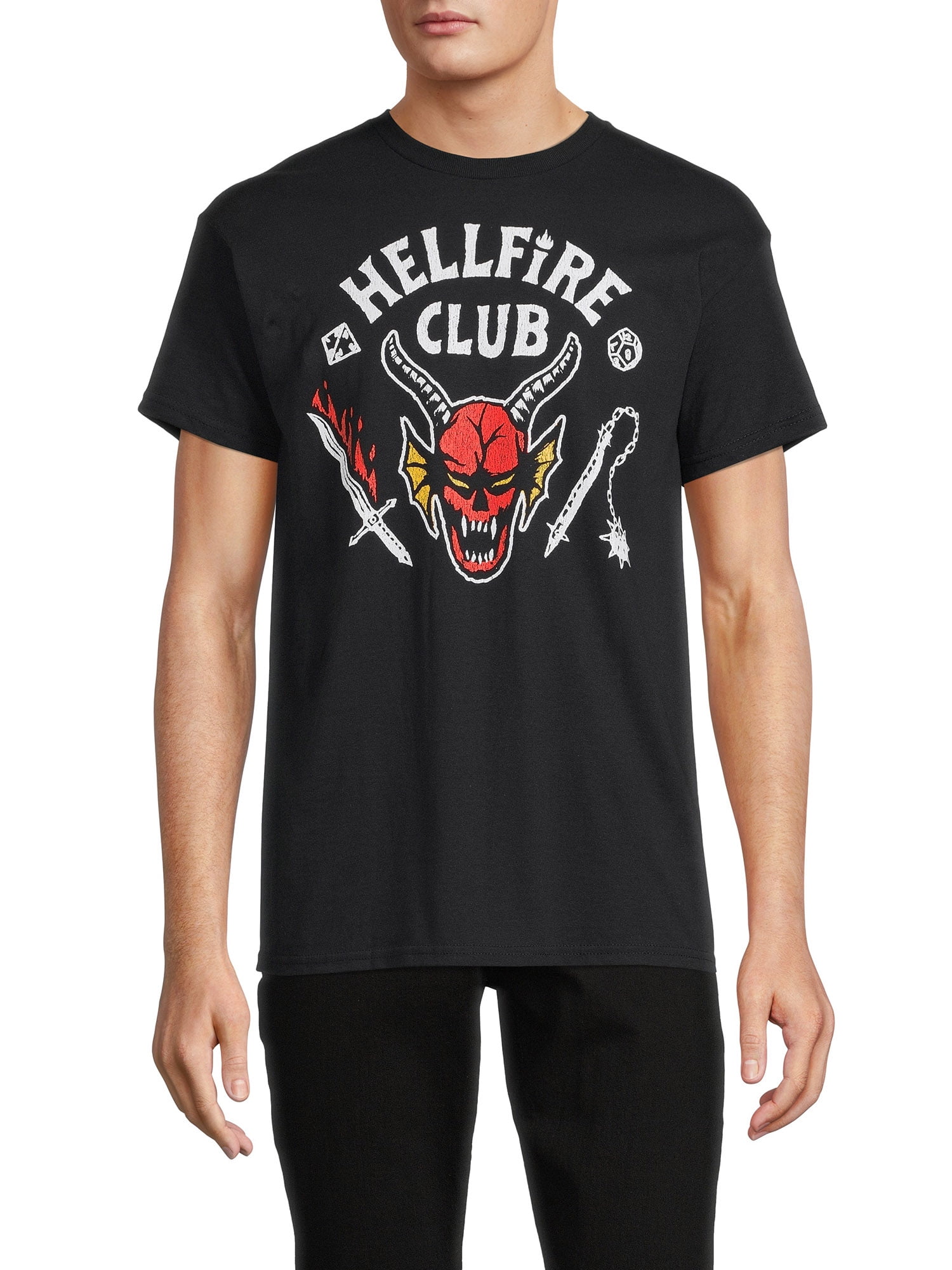 Stranger Things Eddie Munson Hellfire 3/4 Sleeve Tee shirt