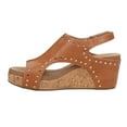 thumbnail image 3 of Corkys Womens Carley Rivet Studded Slingback Wedge  Casual Shoes, 3 of 5