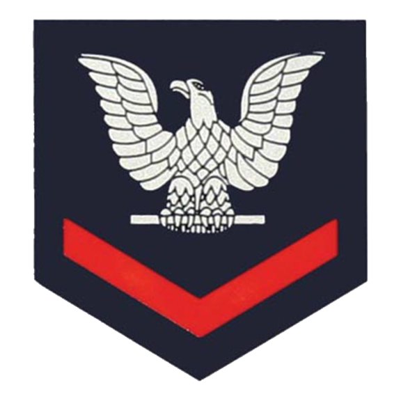 US Navy E-4 3rd Class Petty Officer Rank Decal - Veteran Owned Business
