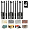 thumbnail image 4 of Bgsha Alloy Carbide Point With 4 Cutting Edges Tile & Glass Cross Spear Head Drill Bit, 4 of 5