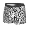 thumbnail image 5 of Goofa Weave Geometric Printed Men's Boxer Briefs Underwear, Moisture-Wicking Underwear, Trunk,Soft and Breathable Cotton Underwear-Small, 5 of 9