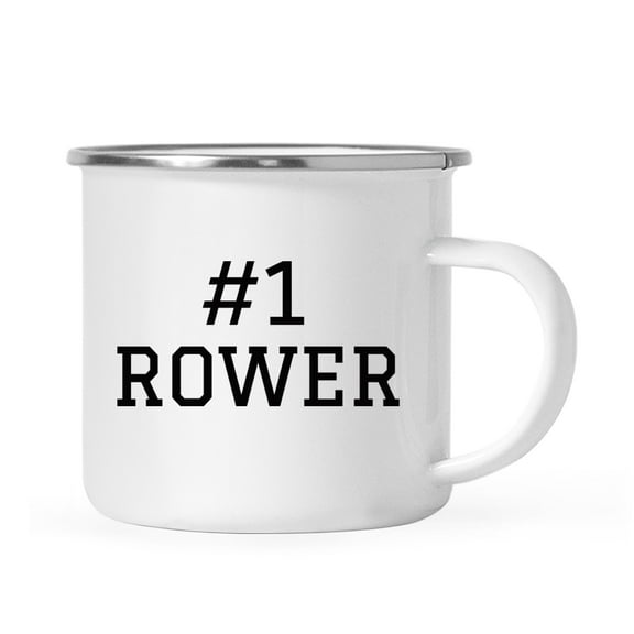 Koyal Wholesale Campfire Coffee Mug Thank You Gift, #1 Rower, Set of 1