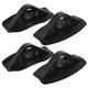 thumbnail image 1 of Houderco 4Ud Soporte De Pala Para Kayak Y Canoa Color Negro Con Fijación Segura Y Fácil Montaje, 1 of 8