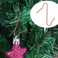 thumbnail image 4 of Beautynvta 50Pcs Christmas Ornament Hooks, S-Shaped Christmas Tree Hanger Hooks, Iron Reusable Hanging Hook for Christmas Tree Decoration, Red, 4 of 6