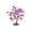Purple-PP-home supplies, variant on LEFTHIGH Home LED Rose Tree Light February 14 Festive Decorative Night Light Romantic Home Ambiance Ornaments USB Powered 45cm Tall Multiple Color Options Teen Girl Gifts