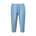 thumbnail image 5 of Mifsaly Women Capri Pants High Waisted Denim Capri Pant Slim Fit Stretchy Cropped Trousers Soft Comfortable Yoga Workout Summer Leggings XXXL, 5 of 7