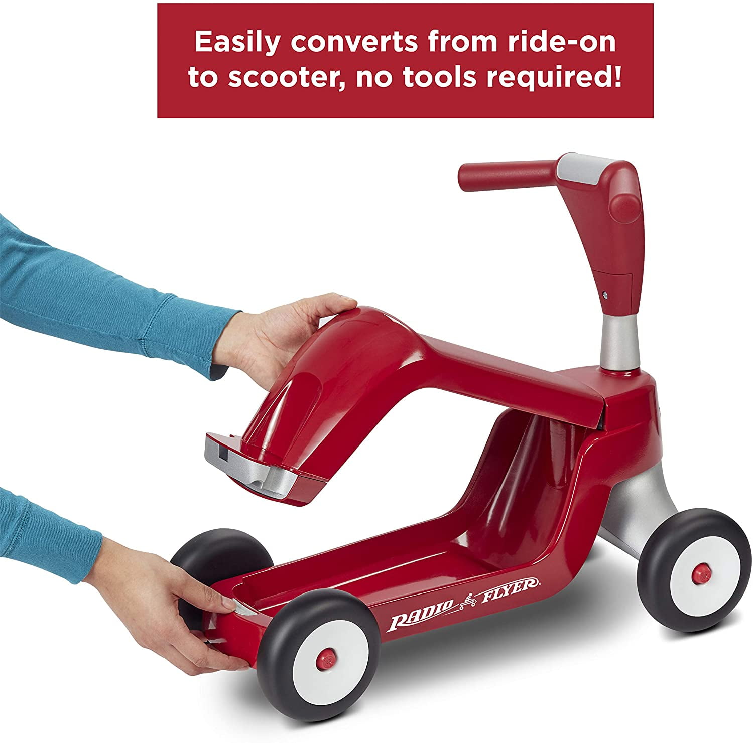 Radio Flyer Scoot 2 Scooter Ride On 