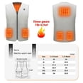 thumbnail image 2 of Lilvigor Warming Heated Vest for Men/Women Rechargeable and Washable, Lilvigor Electric Smart Vest with USB Charger (NO Battery), 2 of 9