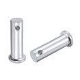 thumbnail image 4 of Pasadores de Clevis de Un Solo Agujero - 10mm x 30mm Cabeza Plana de Acero Sólido con Recubrimiento de Zinc 4Pcs, 4 of 5