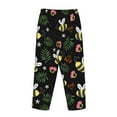 thumbnail image 4 of Kdxio Women's Comfy Stretch BeesPrint Drawstring Pajama Pants-Small, 4 of 9