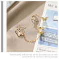 thumbnail image 2 of HEALEEP 3Pcs Dainty Plated Butterfly Small Stud Comfortable for All Day Wear, 2 of 6