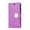 Purple, variant on Wallet Card Case for iPhone 12/12 Pro PU Leather Wallet Case Cover [Stand Feature] with Wrist Strap and [6-Slots] ID&Credit Cards Pocket for iPhone 12/12 Pro 6.1 inch - Rose