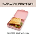 thumbnail image 2 of Melii Sandwich Container Blush, 2 of 5