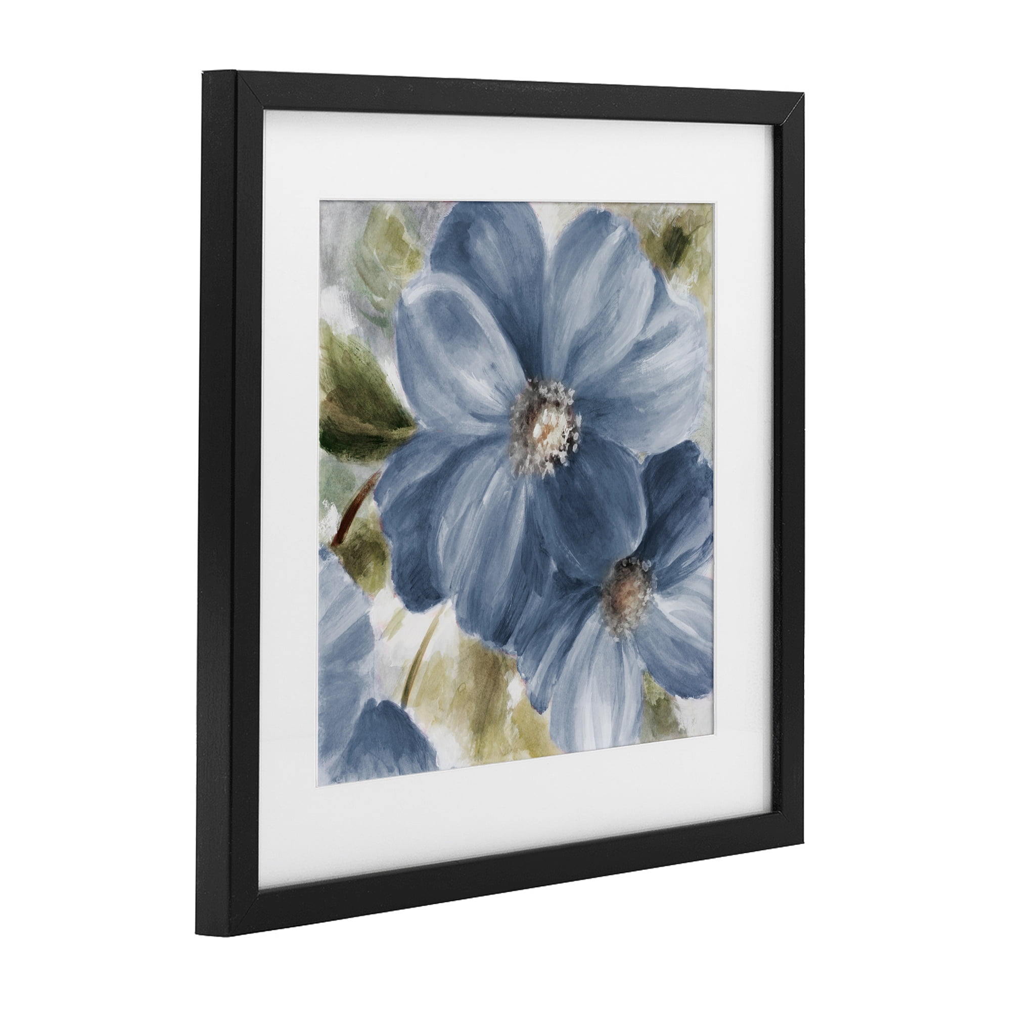Stupell Industries Walk in Blue Beauty Black Framed Print Under Glass, design by Lanie Loreth