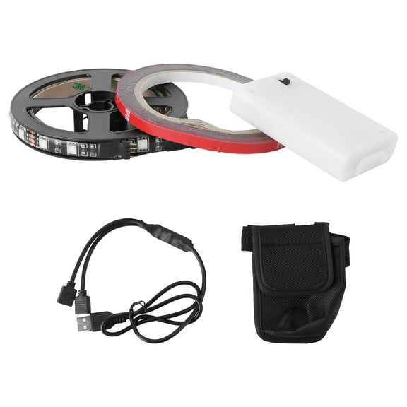 unbranded Scooter Skateboard Lights Scooters Strip Electric Child Black