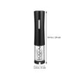 thumbnail image 2 of UPOUART Electric Wine Opener Alloy and Plastic for Home Use Black Cork Opening Tool 6.8 x 2.5 x 2.5 Inches, 2 of 8