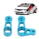 thumbnail image 4 of RC Steering Arm Kit, RC Steering Servo Horn Arm Wear Resistant Aluminum Alloy Flexible Blue For 1/10 RC Car ANGGREK Otros, 4 of 8