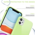 thumbnail image 3 of Funda para iPhone 11 Svanove 6.1" de TPU suave, verde claro, 3 of 7