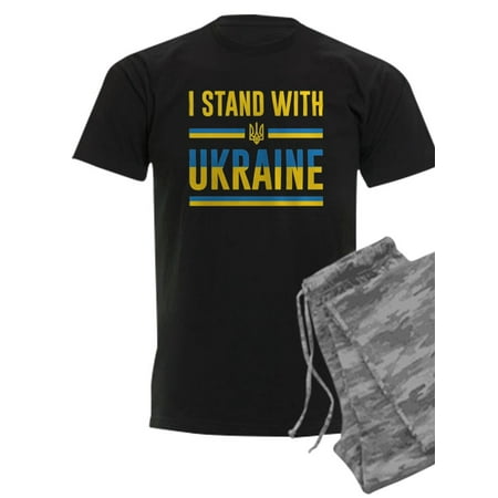 

CafePress - I Stand With Ukraine - Men s Dark Pajamas