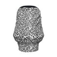 thumbnail image 2 of Haiem Weave Geometric Baby Nursing Cover & Nursing Poncho - Multi Use Cover for Baby Car Seat Canopy, Stroller Cover, 360°Full Privacy Breastfeeding Coverage, 2 of 9