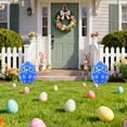 thumbnail image 5 of SMKE Yard Decor Ornaments,Festive Yard Decor,Garden Lawn Decor,Blue Inflatable Easter Egg 13.8 Inch,PVC Blow Up Yard Decoration,Large Outdoor Garden Ornament for Spring Holiday, 5 of 9