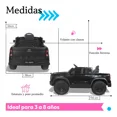 thumbnail image 4 of Carro Montable Eléctrico Niño Camioneta Pickup Con Control Negro, 4 of 5