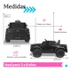 thumbnail image 4 of Carro Montable Eléctrico Niño Camioneta Pickup Con Control Negro, 4 of 5