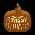 thumbnail image 2 of 1 luz decorativa de calabaza., 2 of 3