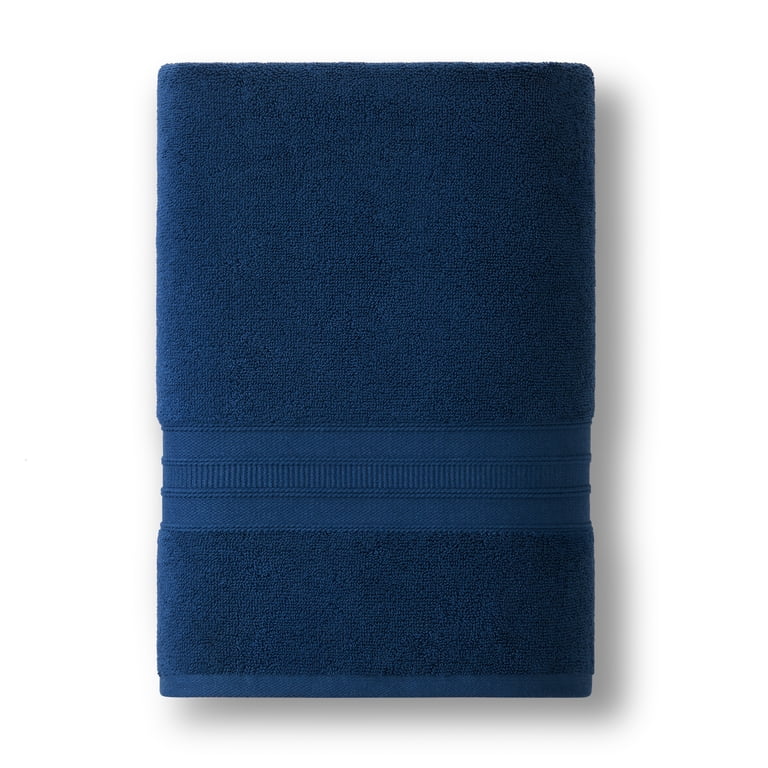 Wamsutta 1846 Luxury Solid Bath Towel Navy photo 1