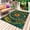 Green Orange, variant on Tie Dye Boho Outdoor Rug 5x7 Ft - Reversible Patio Rug Outdoor Camping Rugs, Ethnic Colorful Ombre Abstract Aesthetic Washable Indoor Outdoor Area Rugs, Non-Slip Outdoor Carpet Runner for Deck/Porch