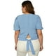 thumbnail image 2 of Blusa con abertura posterior Roman Fashion Talla extra modelo 0402 Azul 42, 2 of 5
